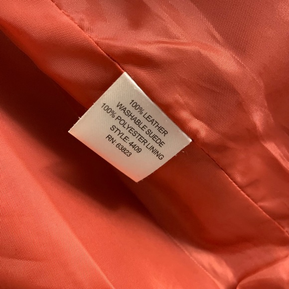 Vintage suede leather jacket - Picture 4 of 5